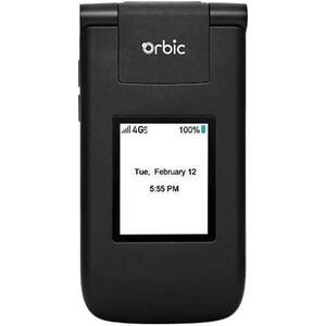 Orbic Journey V Verizon Postpaid 4G LTE 16GB+2GB 2.8" Unlocked Smartphone, Black
